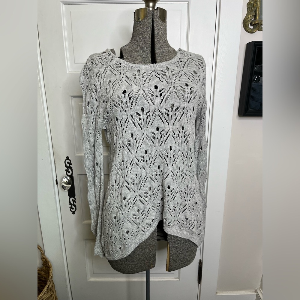 Gray Knit Sweater